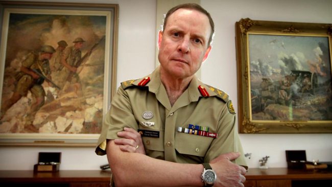 Army chief David Morrison